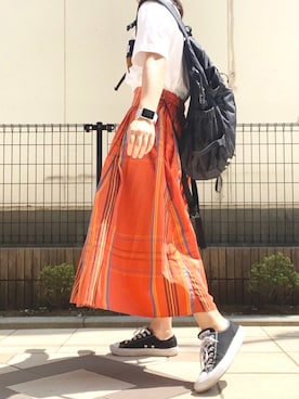 なつこさん（レディース・160cm）の夏コーディネート