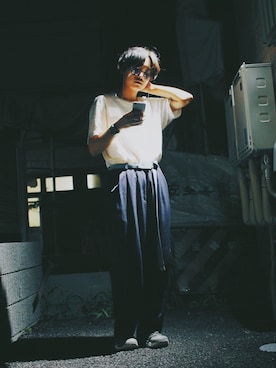 Ningenさん（メンズ・166cm）の秋コーディネート