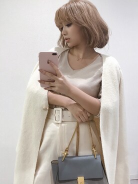 「eimy_ootd」｜「アイテム（ジャケット/アウター）」を使った、Manami_officialさん（レディース・155cm）の春コーディネート