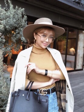「eimy_ootd」｜「アイテム（ジャケット/アウター）」を使った、Manami_officialさん（レディース・155cm）の秋コーディネート