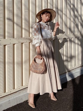 「eimy_ootd」｜「アイテム（帽子）」を使った、Manami_officialさん（レディース・155cm）の冬コーディネート