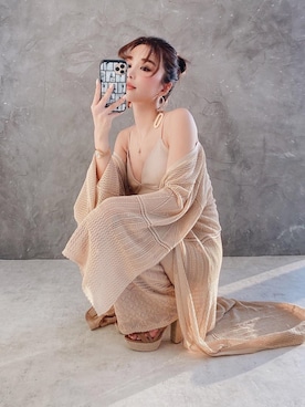 「eimy_ootd」｜「アイテム（ジャケット/アウター）」を使った、Manami_officialさん（レディース・155cm）の夏コーディネート