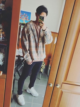 「G.O.C（ジーオーシー）のアイテム（ブルゾン）」を使った、daikiさん（メンズ・175cm）の春コーディネート