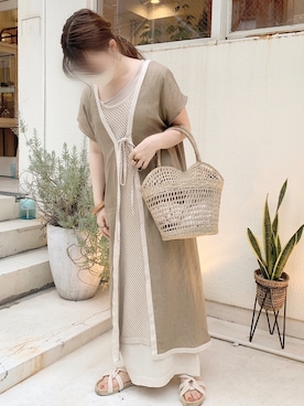 sumireさん（レディース・157cm）の夏コーディネート