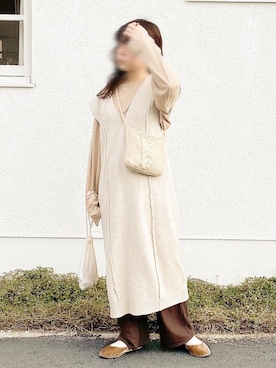 sumireさん（レディース・157cm）の冬コーディネート