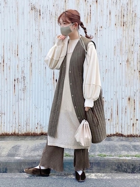 sumireさん（レディース・157cm）の春コーディネート