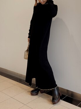 「シック」｜「アイテム（その他）」を使った、RIKOさん（レディース・163cm）の秋コーディネート
