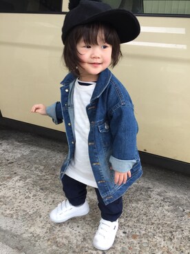 touma♡issei  さん（キッズ・90cm）の春コーディネート