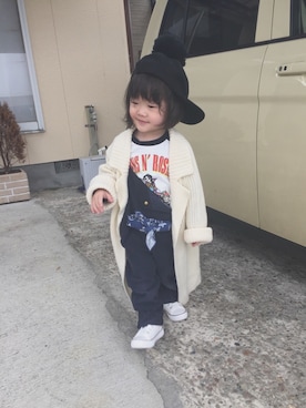 touma♡issei  さん（キッズ・90cm）の春コーディネート