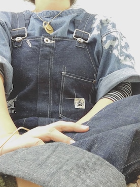 ANACHRONORM アナクロノーム　サロペット ANACHRONORM/アナクロノーム MILITARY TAPERED OVERALL AN157