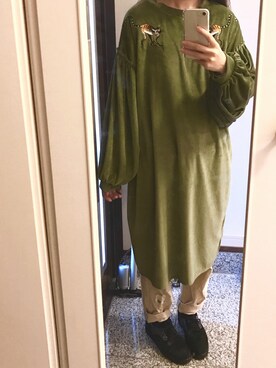 mi(nuu)さん（レディース・154cm）の冬コーディネート