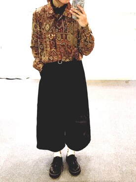 mi(nuu)さん(レディース・154cm)の秋コーディネート