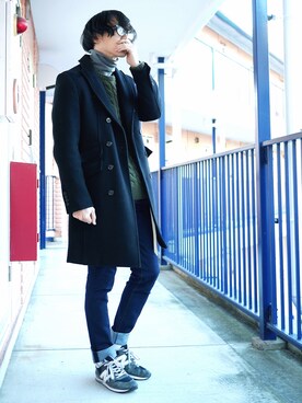 たろーさんさん（メンズ・169cm）の冬コーディネート