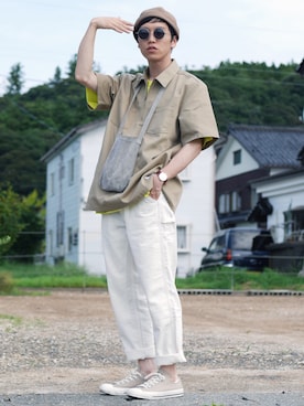 たろーさんさん（メンズ・169cm）の夏コーディネート