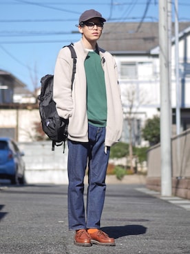 たろーさんさん（メンズ・169cm）の冬コーディネート