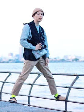 たろーさんさん(メンズ・169cm)の春コーディネート