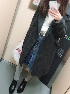 Ayさん(レディース・160cm)の冬コーディネート