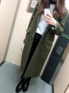 Ayさん（レディース・160cm）の冬コーディネート