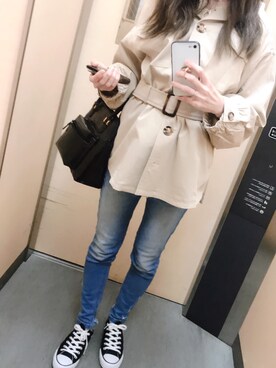 Ayさん（レディース・160cm）の春コーディネート