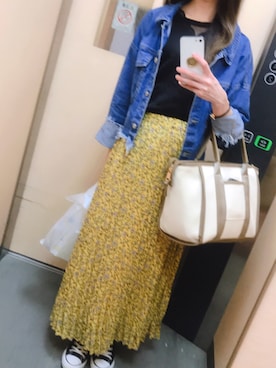 「SpRay PREMIUM（スプレイプレミアム）のアイテム（ジャケット/アウター）」を使った、Ayさん（レディース・160cm）の春コーディネート