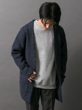 uedaさん（メンズ・170cm）の冬コーディネート