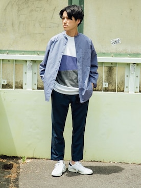 uedaさん(メンズ・170cm)の夏コーディネート