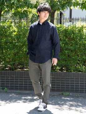 uedaさん(メンズ・170cm)の夏コーディネート