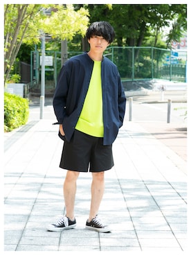 uedaさん（メンズ・170cm）の夏コーディネート