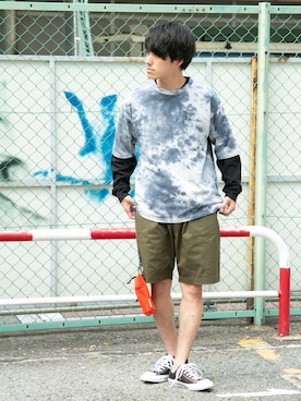 uedaさん（メンズ・170cm）の夏コーディネート