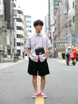 uedaさん（メンズ・170cm）の夏コーディネート