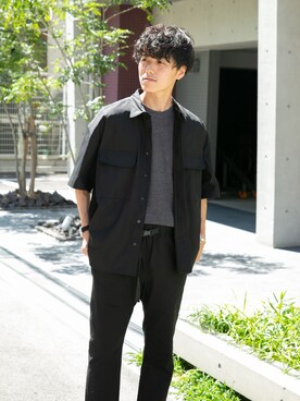 uedaさん（メンズ・170cm）の夏コーディネート