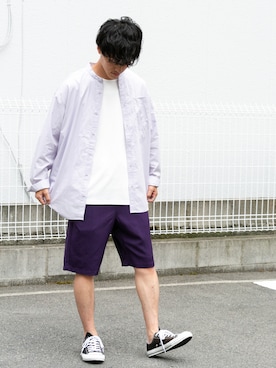 uedaさん（メンズ・170cm）の夏コーディネート