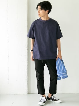 uedaさん（メンズ・170cm）の夏コーディネート