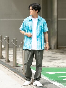 uedaさん(メンズ・170cm)の夏コーディネート