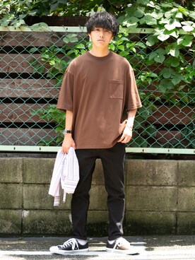 uedaさん（メンズ・170cm）の夏コーディネート