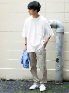 uedaさん（メンズ・170cm）の夏コーディネート