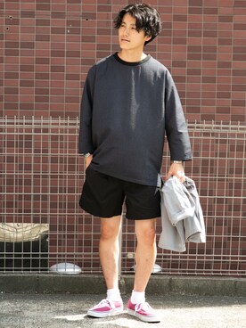 uedaさん（メンズ・170cm）の夏コーディネート