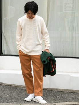 「stan smith」｜uedaさん（メンズ・170cm）の秋コーディネート