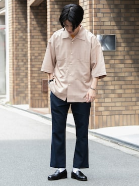 uedaさん（メンズ・170cm）の春コーディネート