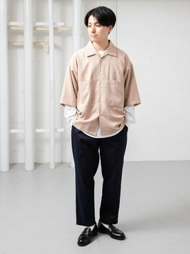 uedaさん（メンズ・170cm）の春コーディネート