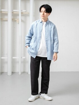 uedaさん（メンズ・170cm）の春コーディネート