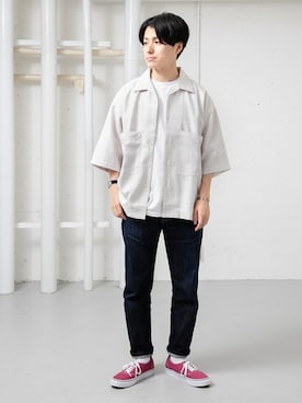 uedaさん（メンズ・170cm）の春コーディネート