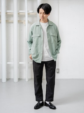 uedaさん（メンズ・170cm）の春コーディネート