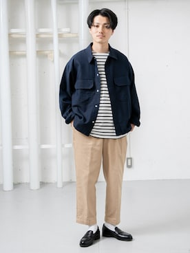 uedaさん（メンズ・170cm）の春コーディネート