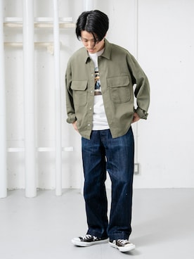 uedaさん（メンズ・170cm）の夏コーディネート