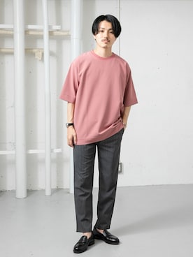 uedaさん（メンズ・170cm）の夏コーディネート