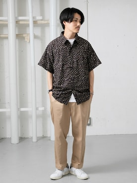 uedaさん（メンズ・170cm）の夏コーディネート