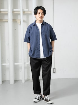 uedaさん（メンズ・170cm）の夏コーディネート