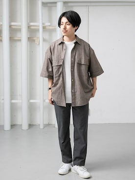 uedaさん(メンズ・170cm)の夏コーディネート