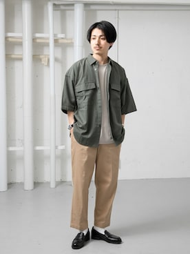 uedaさん（メンズ・170cm）の夏コーディネート